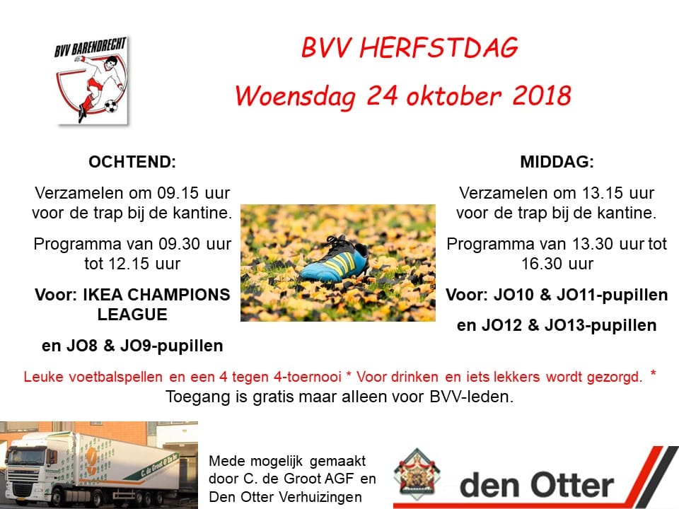 BVV HERFSTDAG 2018