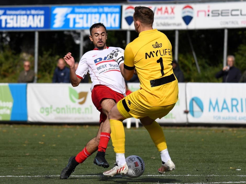 BARENDRECHT-ASWH EINDIGT IN 1-1