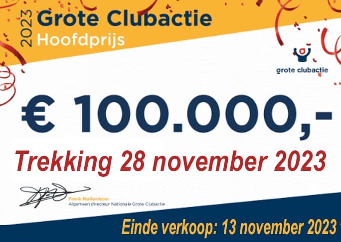 MET SPOED INLEVEREN BOEKJES GROTE CLUB ACTIE